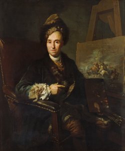 رسام المعركة Ignace-Jacques Parrocel بواسطة يعقوب فان شوبن