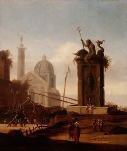 إيطالي Capriccio في ميناء البحر الأبيض المتوسط بواسطة جاكوب فان دير أولفت