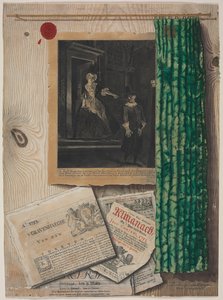 Trompe lOeil Still Life ، c. 1754. بواسطة جاكوبوس كورنيليس ماير