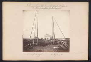 محطة ضخ البخار السفلية مع مضخات الطرد المركزي / Nieuwerkerk aan den IJssel في 15 يونيو 1868 (العنوان على الجسم) تصريف البلاسن في Schieland شرق روتردام (عنوان السلسلة على الكائن)