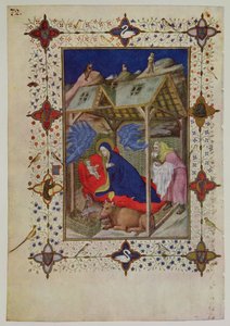 MS 11060-11061 ساعات نوتردام: Prime ، ولادة المسيح ، من "Tres Riches Heures du Duc de Berry" (259702 لمزيد من التفاصيل)