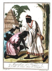 مارابوط من سانت لويس ، السنغال (لون ليثو) بواسطة جاك (بعد) Grasset de Saint-Sauveur