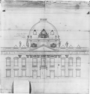 تصميم للعسكرية المدرسة في باريس ، 1769