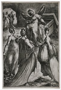 النساء المقدسات في القبر بواسطة جاك بيلانج