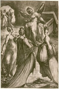 ثلاث مريمات في القبر بواسطة Jacques Bellange