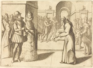 رسالة شكر من كابوشيو لملك بافاريا ، 1612. بواسطة جاك كالوت