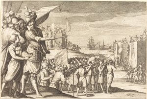 الاعتداء على حصنين ، ج. 1614. بواسطة جاك كالوت
