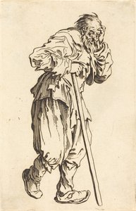 المتسول بعصا ، ج. 1622. بواسطة جاك كالوت