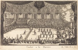 قتال عند الحاجز ، 1627. بواسطة جاك كالوت