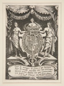 يعارك؟ la Barri؟ re ، Frontispiece ، The Arms of Lorraine-Chevreuse بواسطة جاك كالوت