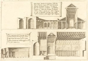 ارتفاع الكنائس بما في ذلك المهد ، 1619. بواسطة جاك كالوت