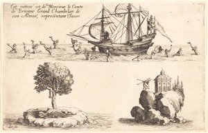 دخول إم. لو كونت دي بريون ، تشامبرلين صاحب السمو ، ممثلاً جيسون ، 1627. بواسطة جاك كالوت