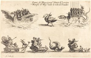دخول Monseigneur Henry de Lorraine ، Marquis de Moy ، تحت اسم Pirandre ، 1627. بواسطة جاك كالوت