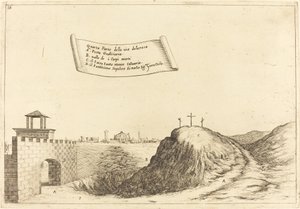 أربعة أجزاء من طريق الآلام 1619. بواسطة جاك كالوت