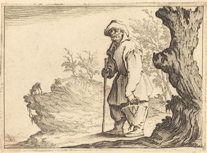 الفلاح مع ساك ، ج. 1617. بواسطة جاك كالوت