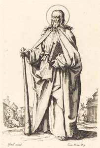 القديس يعقوب الأصغر ، نُشر عام 1631. بواسطة جاك كالوت