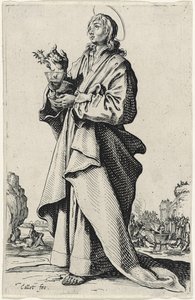 القديس يوحنا الإنجيلي من Les Grands Apôtres (الرسل الكبار) ، 1631 بواسطة جاك كالوت