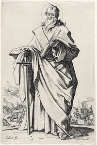القديس بولس من Les Grands Apôtres (الرسل الكبار) ، 1631 بواسطة جاك كالوت