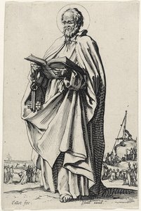 القديس بطرس من Les Grands Apôtres (الرسل الكبار) ، 1631 بواسطة جاك كالوت