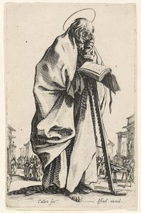 القديس سيمون من Les Grands Apôtres (الرسل الكبار) ، 1631 بواسطة جاك كالوت
