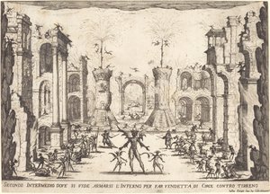 Intermezzo الثاني ، 1617. بواسطة جاك كالوت