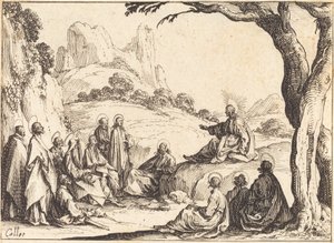 عظة الجبل 1635. بواسطة جاك كالوت