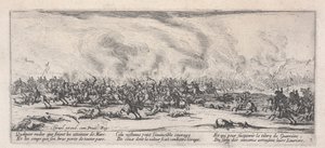 The Battle (La Bataille) ، من بؤس الحرب بواسطة جاك كالوت