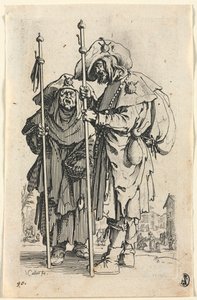 المتسولين: الحجاج ، ج. 1623. بواسطة جاك كالوت