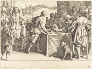 توظيف القوات ، ت. 1614. بواسطة جاك كالوت