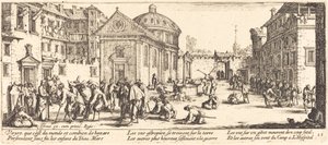 المستشفى ج. 1633. بواسطة جاك كالوت