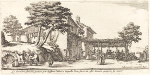 التعريشة الصغيرة ، 1635. بواسطة جاك كالوت