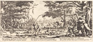 الفلاحون ينتقمون لأنفسهم ، ج. 1633. بواسطة جاك كالوت