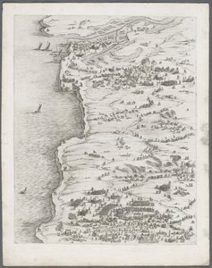 حصار لاروشيل: اللوحة 5 ، 1628-1630. بواسطة جاك كالوت