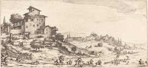 The Stag Hunt ، ربما ج. 1630. بواسطة جاك كالوت