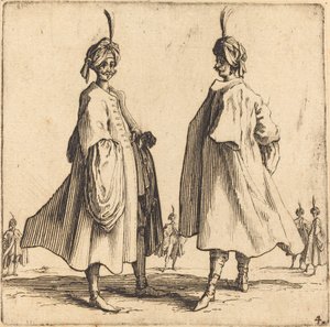 تركان ، 1617 و 1621. بواسطة جاك كالوت