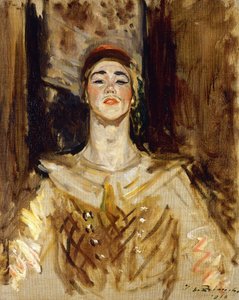 Nijinsky in Les Orientales ، 1912 بواسطة جاك اميل بلانش