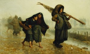 جامعي الصدفة ؛ حصاد المحار ،