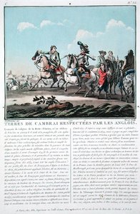 يحترم الإنجليز أراضي كامبراي ونقشها جان بابتيست موريت (1790-1820)