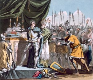 اليوم التاريخي لبوفينيس عام 1214 ، محفور بواسطة جان بابتيست موريت (fl. 1790-1820) ، 1790