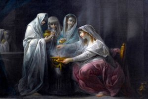 ليه فيستاليس: التفاصيل. القرن التاسع عشر (زيت على قماش)