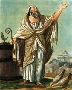 أوجور ، بقلم جاك غراسيت دي سان سوفور (1757-1810) ، نقش من روما القديمة ، أو وصف تاريخي وتصويري لكل ما يتعلق بالشعب الروماني ، وعسكريهم ، وعاداتهم ، وحياتهم الدينية والعامة