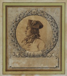 صورة فيليب فرانسوا جوزيف لو باس 1762-1794 ، ج. 1793 بواسطة جاك لويس ديفيد