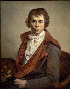 بورتريه ذاتي - 1794 ، زيت على قماش بواسطة جاك لويس ديفيد