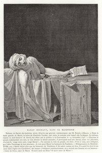 وفاة مارات ، 1793 بواسطة جاك لويس ديفيد
