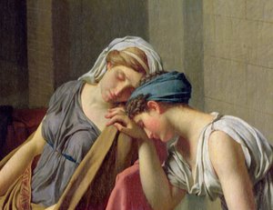 حلف الحوراتي ، 1784 (تفاصيل 2290) بواسطة جاك لويس ديفيد