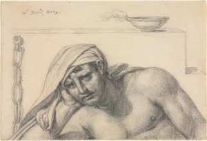 السجين 1819. بواسطة جاك لويس ديفيد