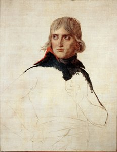 صورة غير مكتملة لنابليون بونابرت بشكل عام - زيت على قماش ، حوالي عام 1798 بواسطة جاك لويس ديفيد