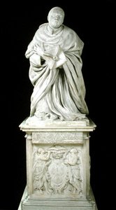نصب تذكاري للكاردينال بيير دي بيرول (1575-1629) من كنيسة الكرمليت في باريس بواسطة جاك سارازين