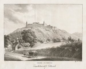 النمسا السفلى ، دير البينديكتين ، 1819. بواسطة جاكوب ألت