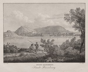 Nieder-oesterreich، Stadt Hainburg بواسطة Jakob Alt